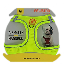Pawstar Neon Yellow Air Mesh (3XS, 2XS, XS, S, M, L, XL)