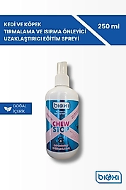 Bioxi® Chew Stop 250 ml – Evcil Hayvanlar İçin Isırma ve Tırmalama Önleyici Sprey