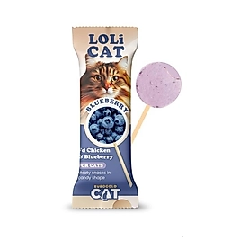 Lolicat Tavuklu ve Yaban Mersinli1.5 gr Kedi Lolipopu