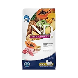 N&D Tropical Celection Kuzu Etli Küçük Irk Yetişkin Köpek Maması (1,5 kg)