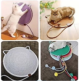 Lüx Kedi Tırmalama Paspası Çap 45 cm