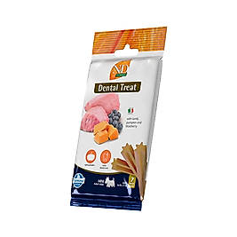 N&D Treat Balkabağı ve Kuzu Etli Yetişkin Mini Irk Köpek Diş Sağlığı Ödülü (60 g)