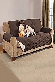 Çift Taraflı Leke Tutmaz Su Geçirmez 2 Kişilik Koltuk Örtüsü