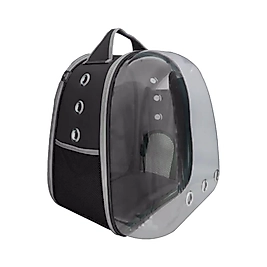 Lavista Astronot Kedi Köpek Taşıma Çantası Siyah