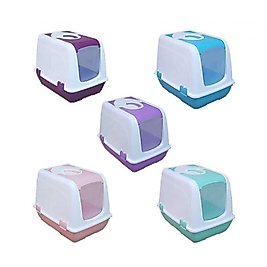 Şenyayla Küçük Boy Kapalı Kedi Tuvaleti 37x40x43 cm