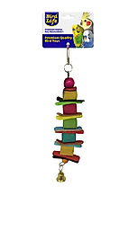 Brd1043 - Birdlife Kuş Oyuncağı Gökkuşağı Derili