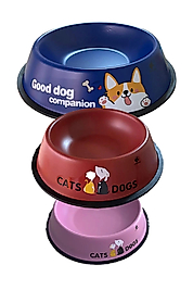 Renkli Metal Mama Kabı ( 16 CM )