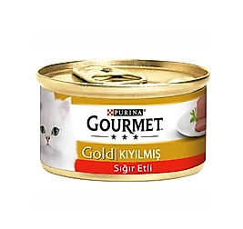 Purina Gourmet Gold Kıyılmış Sığır Etli Kedi Konservesi 85 gr