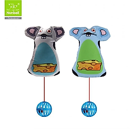 NUNBELL Toplu Fare Kedi Oyuncağı 23x8 cm