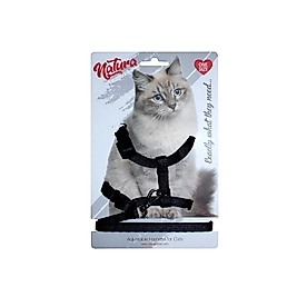 Natura Yetişkin Kedi Bel Tasması – Siyah