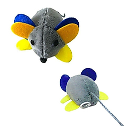 Titreşimli Kedi Oyuncağı Çek Bırak Fare